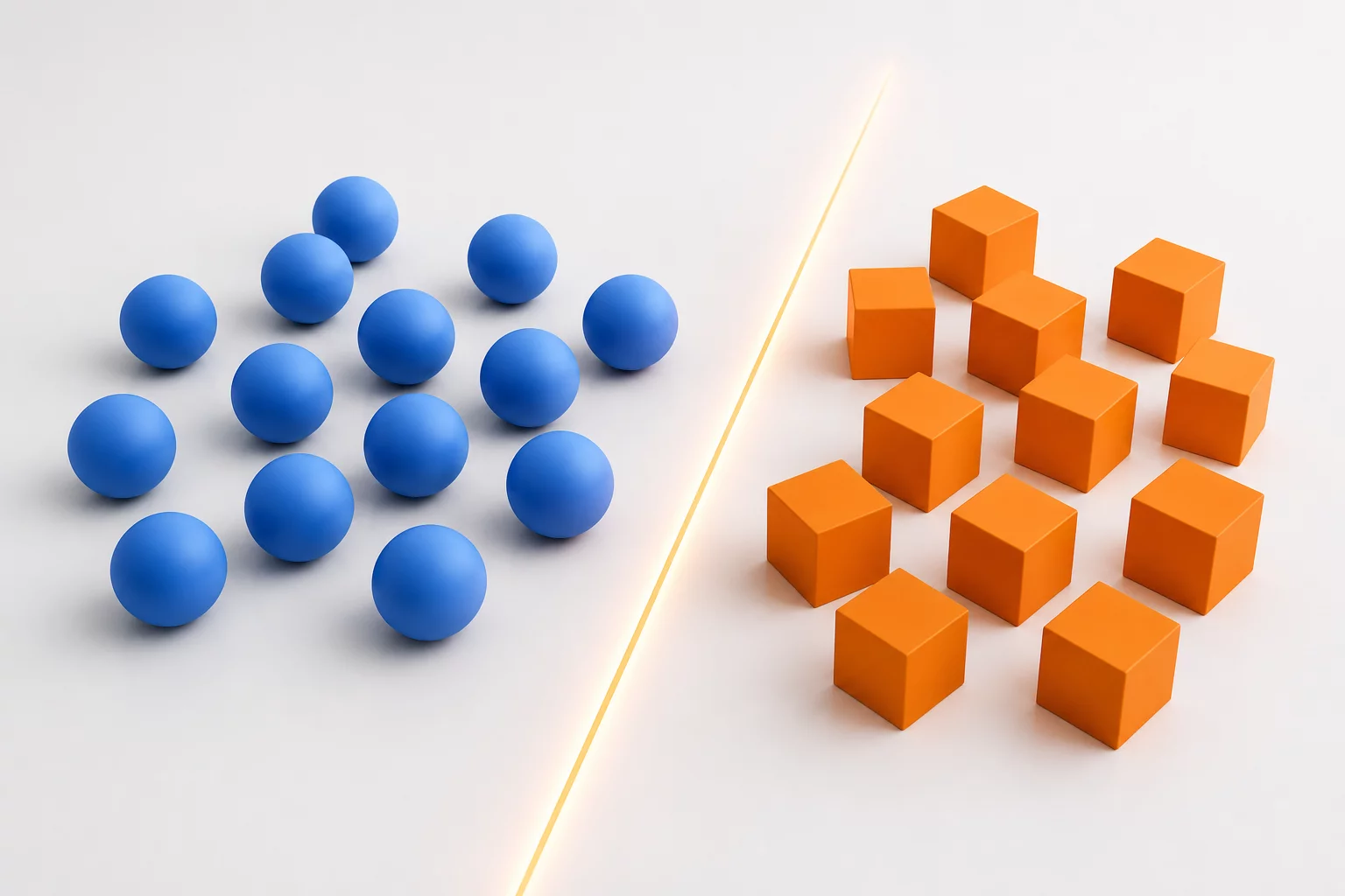 Analytical split of data segments
